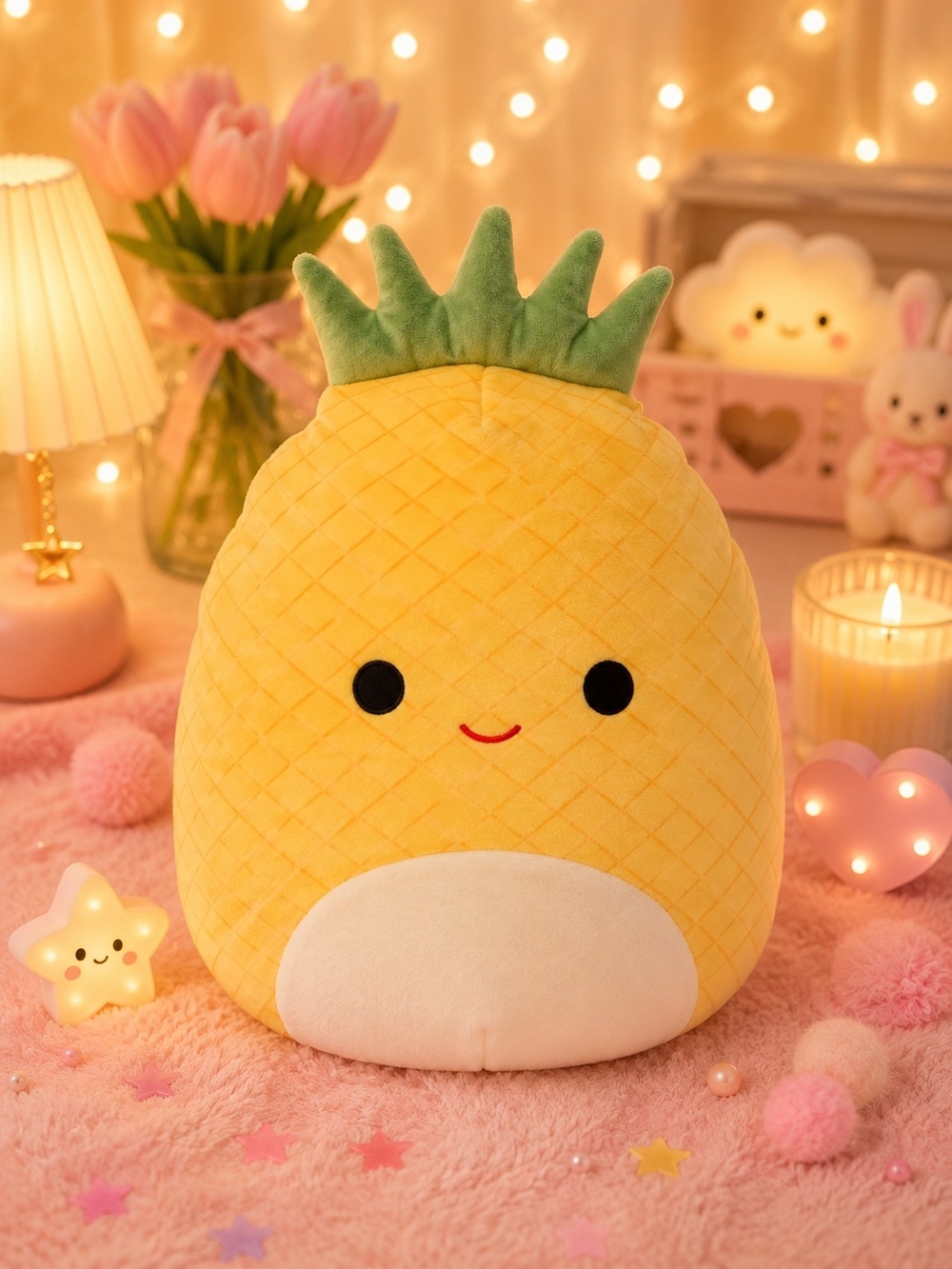 Squishmallows Official Kellytoy Plush 12" Maui The Pineapple - Ultrasoft Stuffed